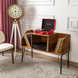 Ohio - Record Player Cabinet - Vinyl Storage - mrBudak