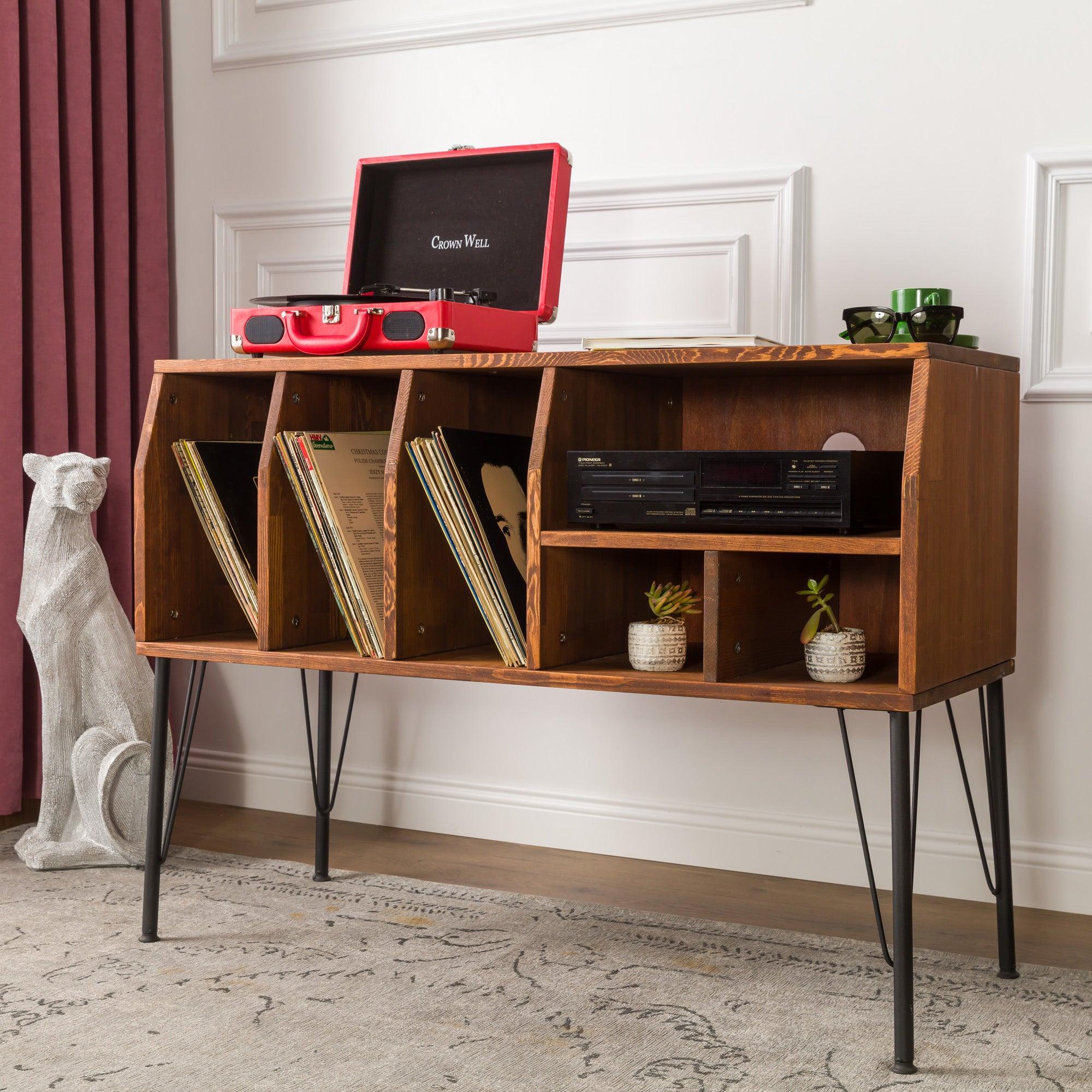 Minnesota - Record Player Cabinet - Vinyl Storage - mrBudak