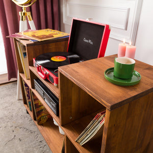 Boston - Record Player Cabinet - Vinyl Storage - mrBudak