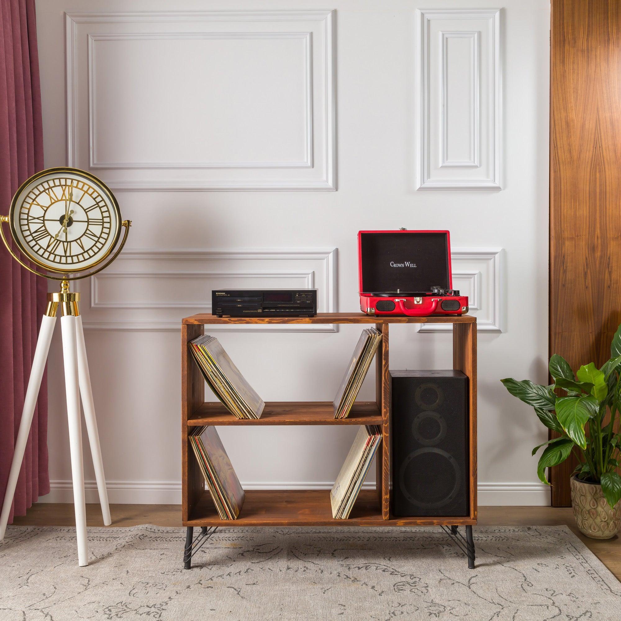 Kentucky - Record Player Cabinet - Vinyl Storage - mrBudak