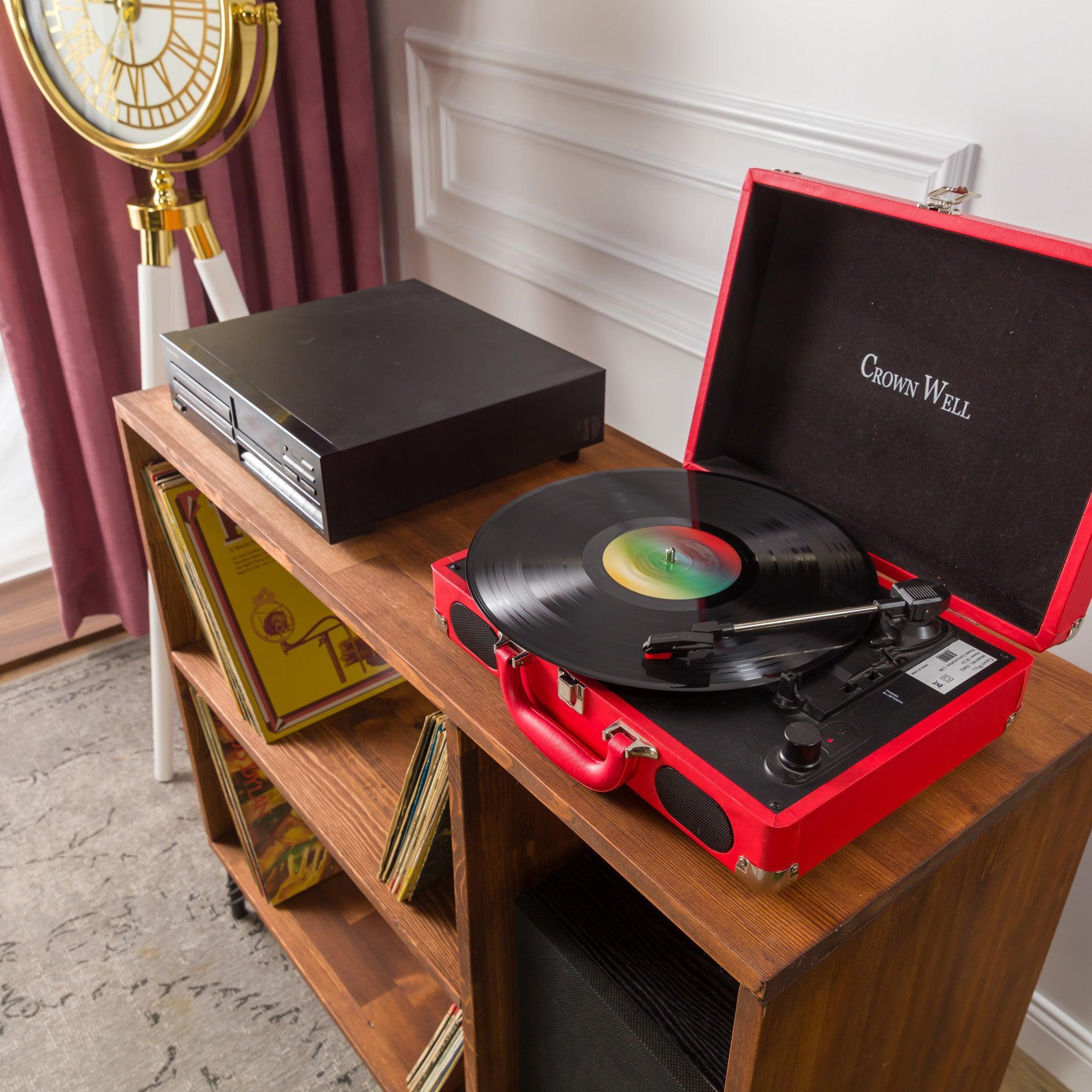Kentucky - Record Player Cabinet - Vinyl Storage - mrBudak