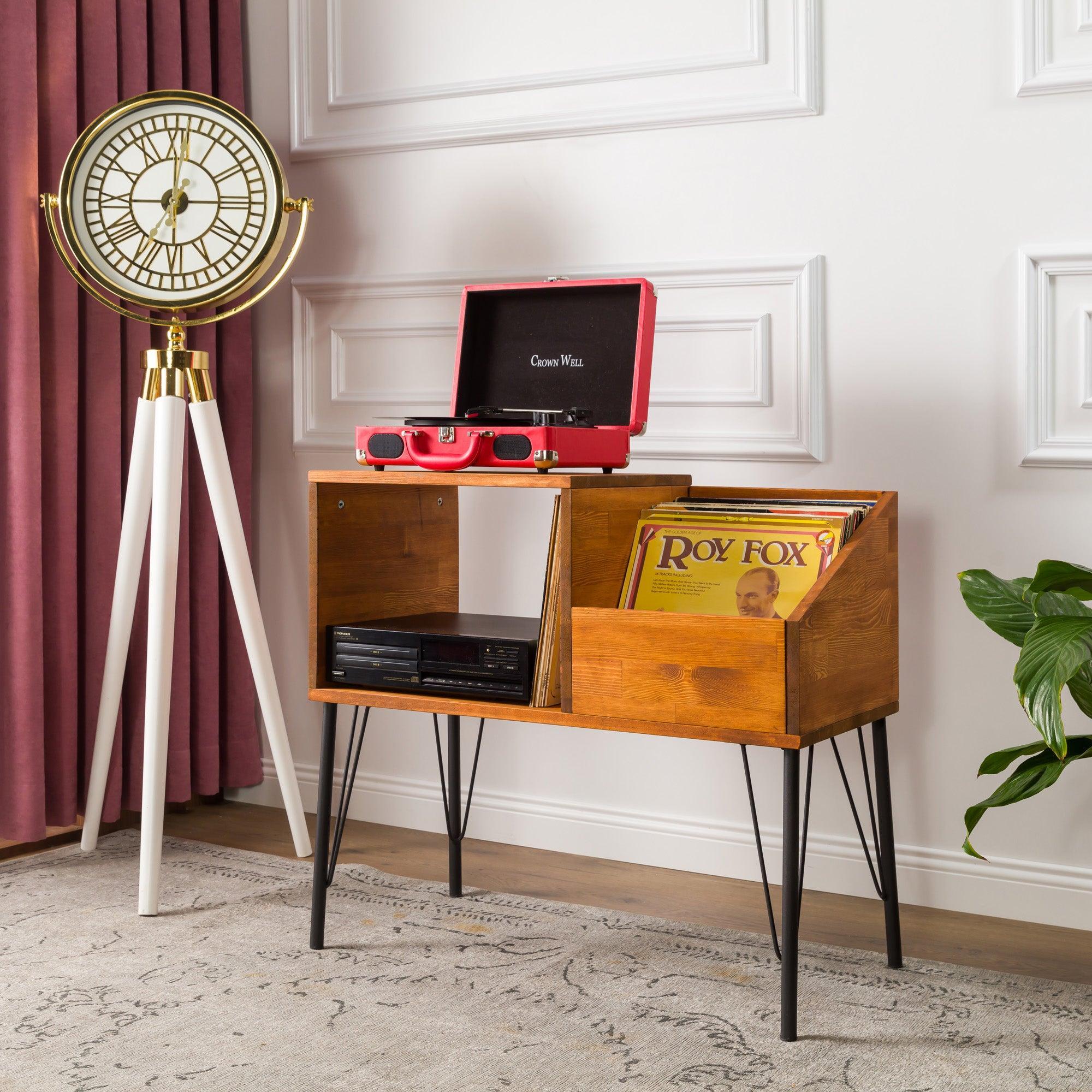 New Jersey - Record Player Cabinet - Vinyl Storage - mrBudak