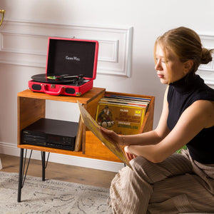 New Jersey - Record Player Cabinet - Vinyl Storage - mrBudak