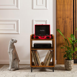 New York - Record Player Cabinet - Vinyl Storage - mrBudak