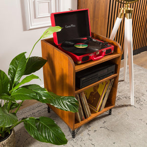 New York - Record Player Cabinet - Vinyl Storage - mrBudak