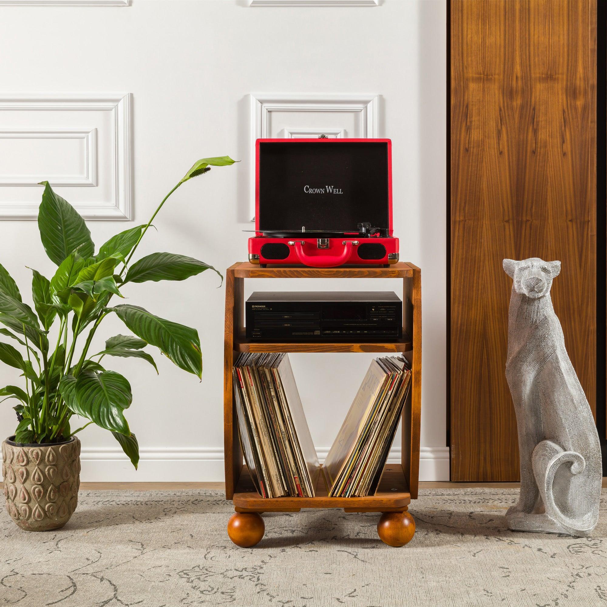 Alaska - Record Player Cabinet - Vinyl Storage - mrBudak