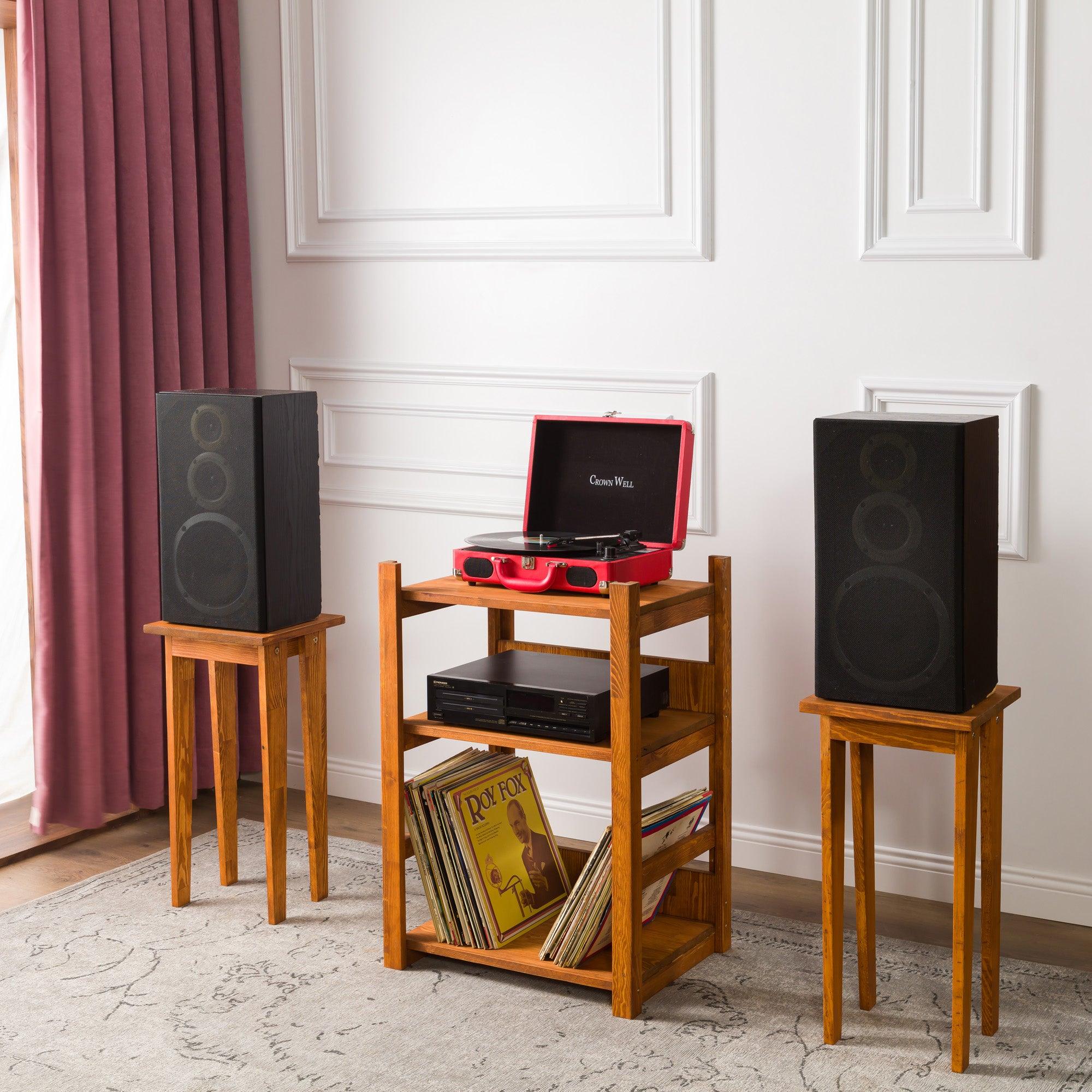 Orlando - Record Player Cabinet - Vinyl Storage - mrBudak