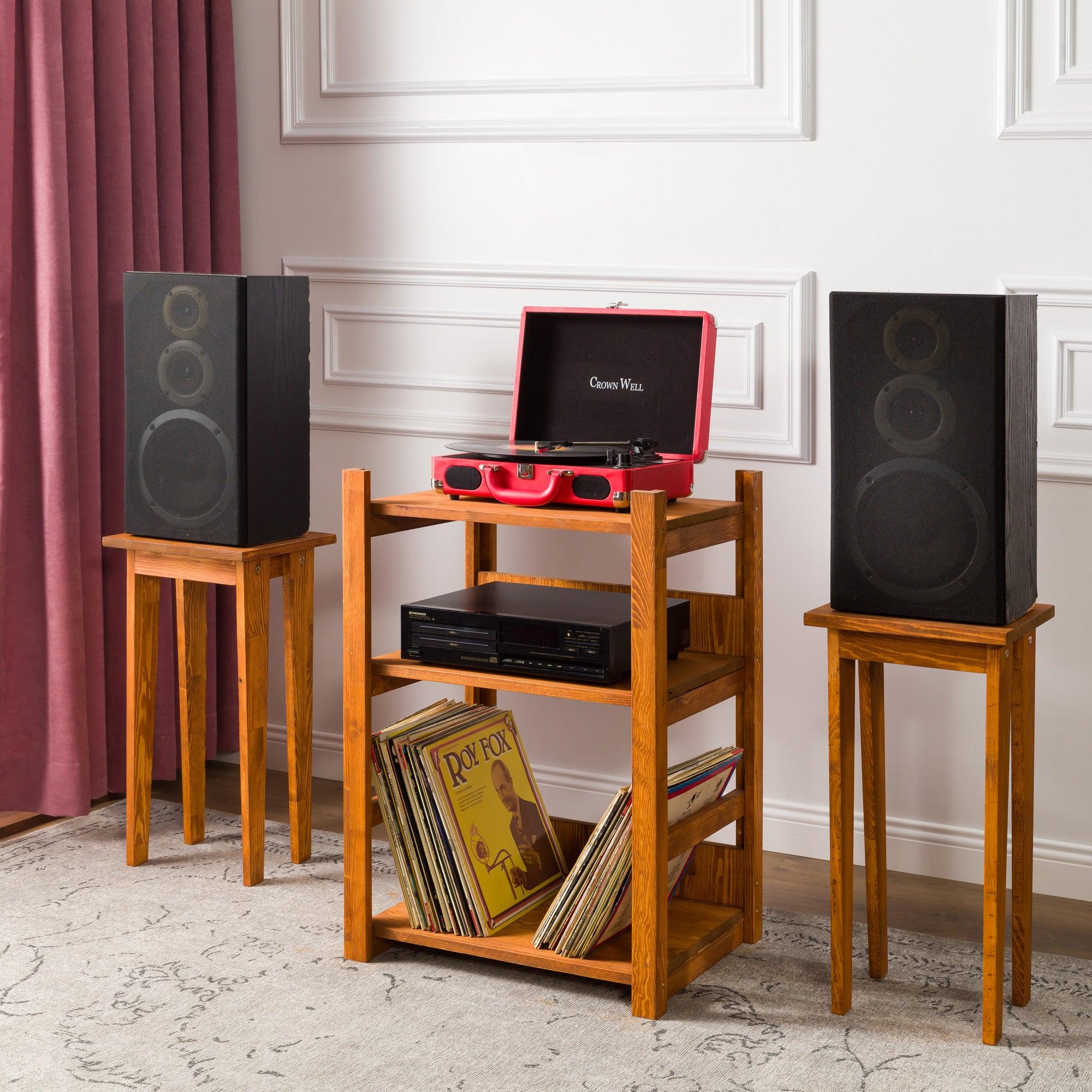 Orlando - Record Player Cabinet - Vinyl Storage - mrBudak