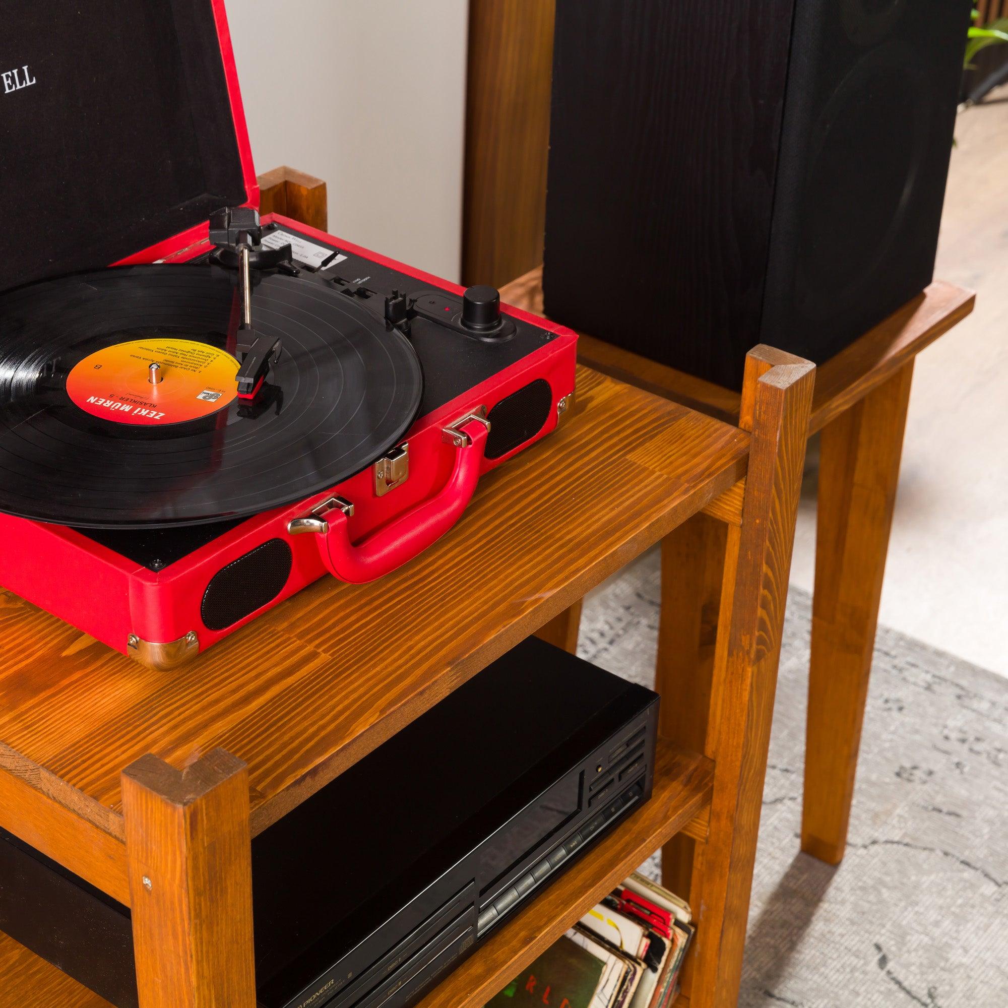 Orlando - Record Player Cabinet - Vinyl Storage - mrBudak