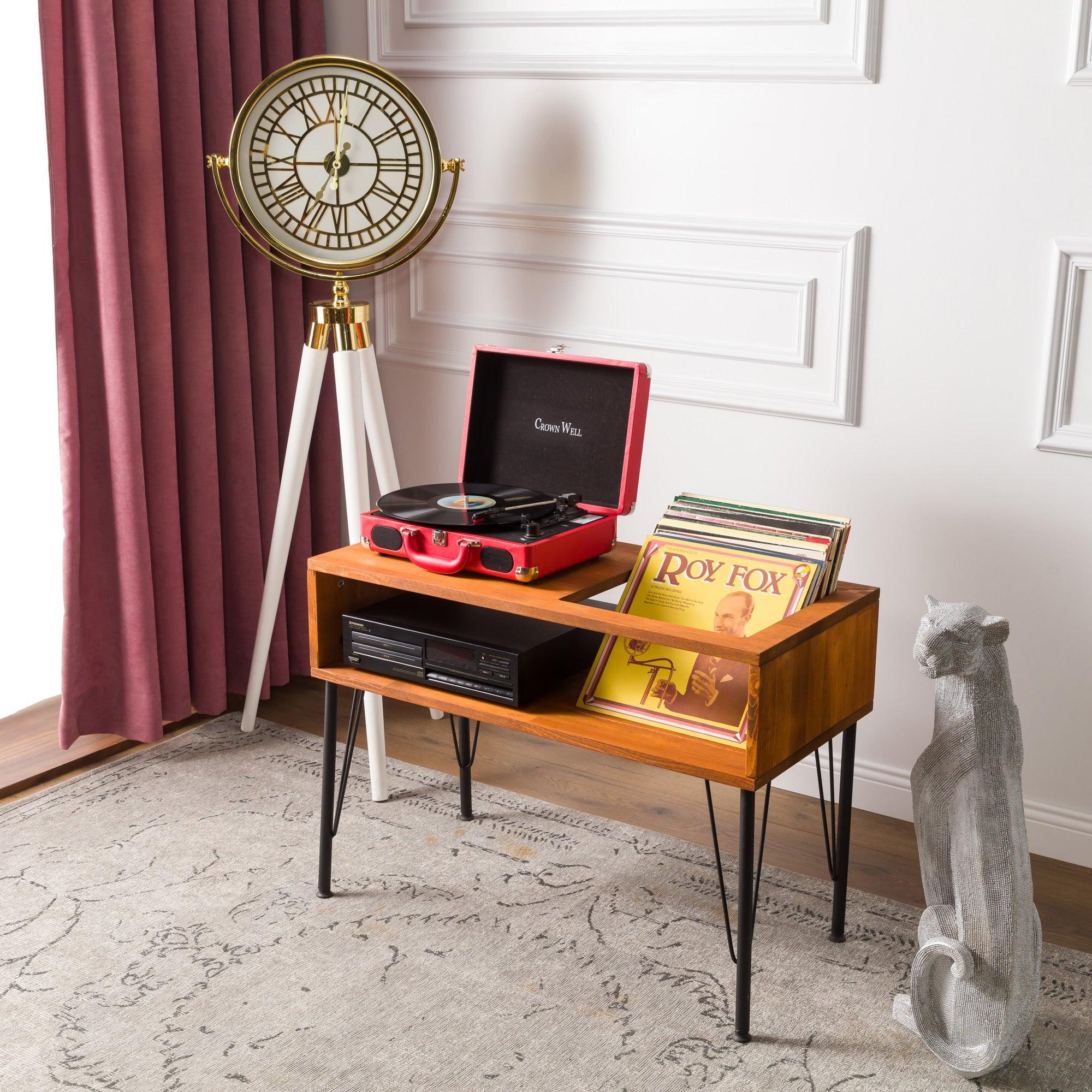 Washington - Record Player Cabinet - Vinyl Storage - mrBudak