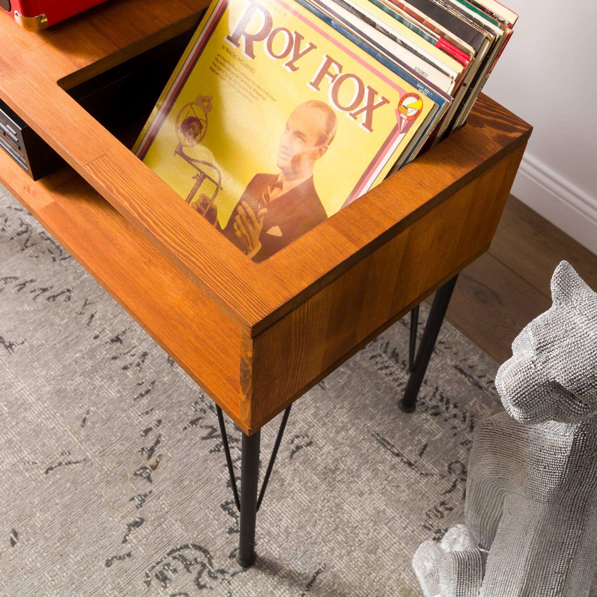 Washington - Record Player Cabinet - Vinyl Storage - mrBudak