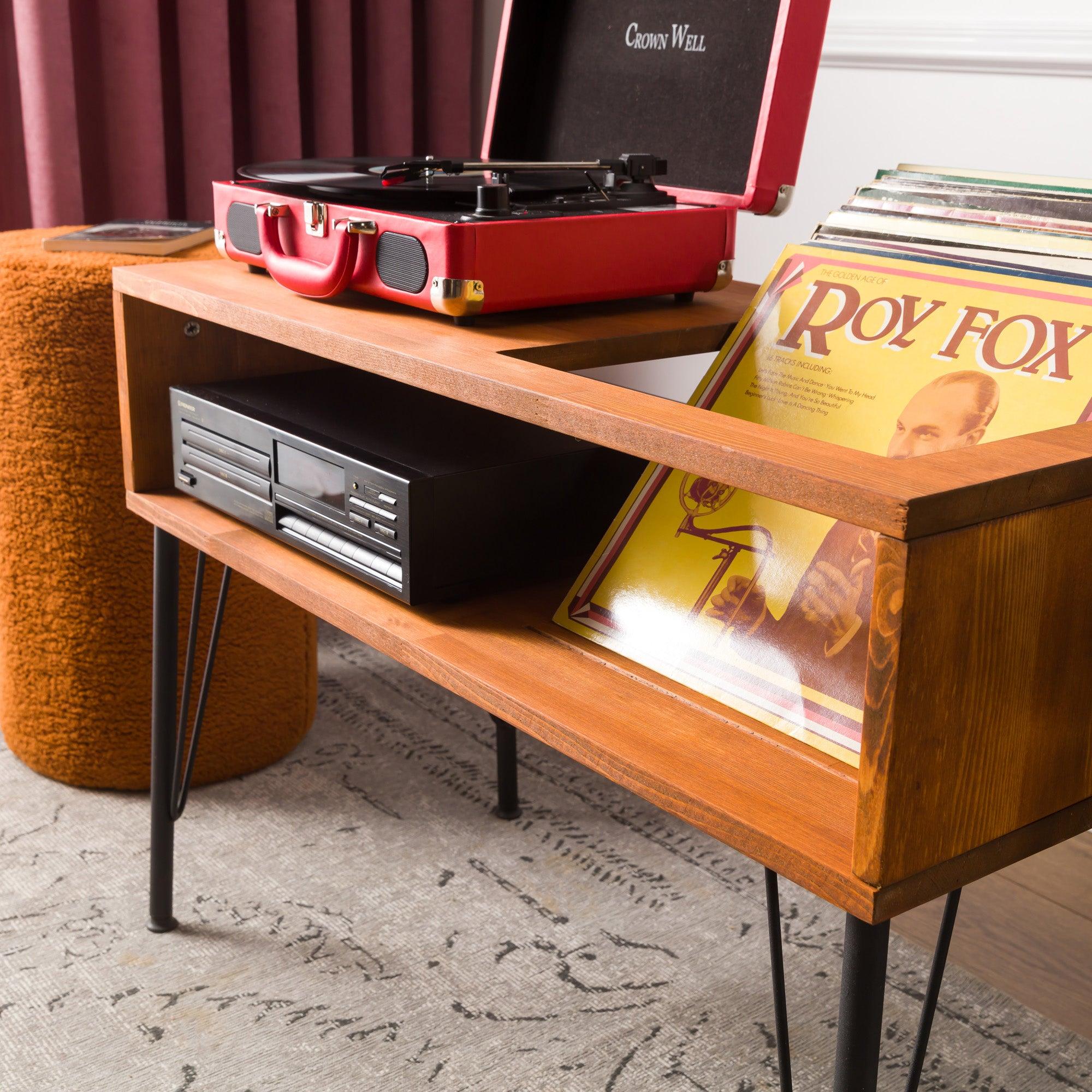 Washington - Record Player Cabinet - Vinyl Storage - mrBudak