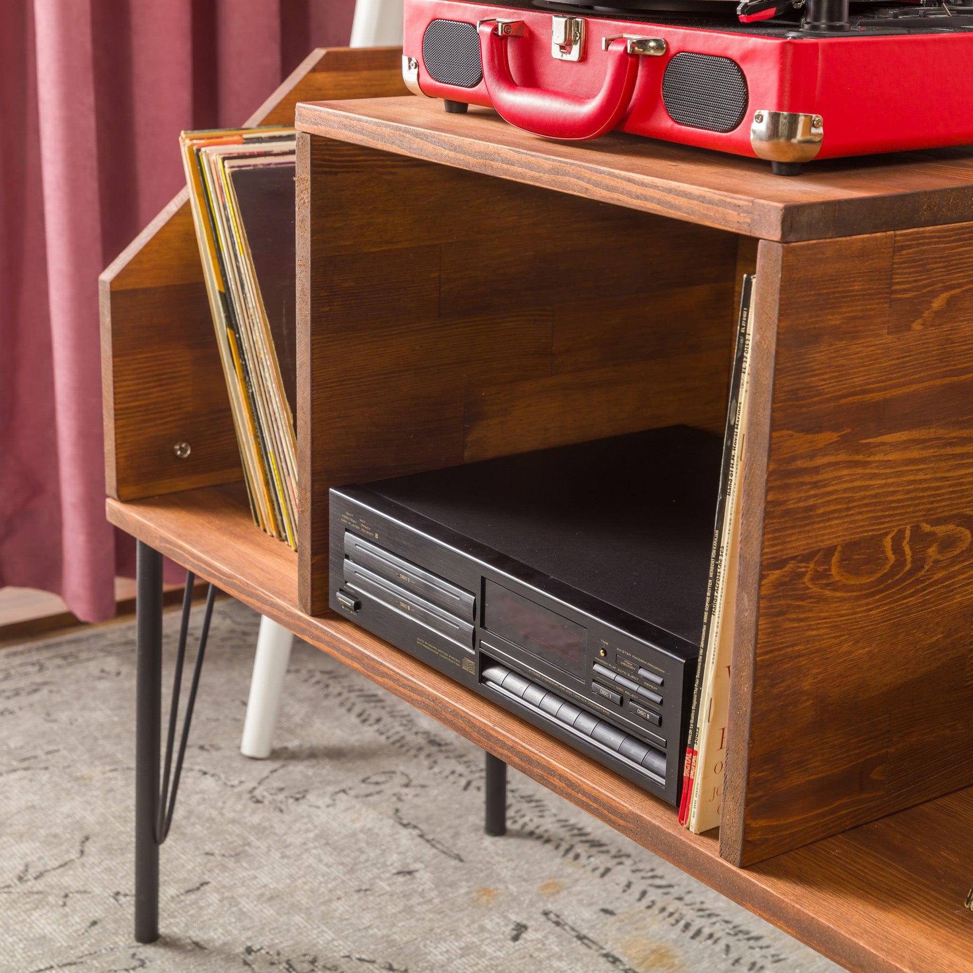 Ohio - Record Player Cabinet - Vinyl Storage - mrBudak